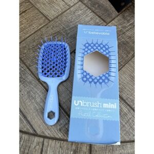Unbrush Mini Pastel Collection Periwinkle Blue Detangling Hair Brush New